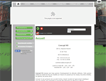 Tablet Screenshot of conceptvu.fr